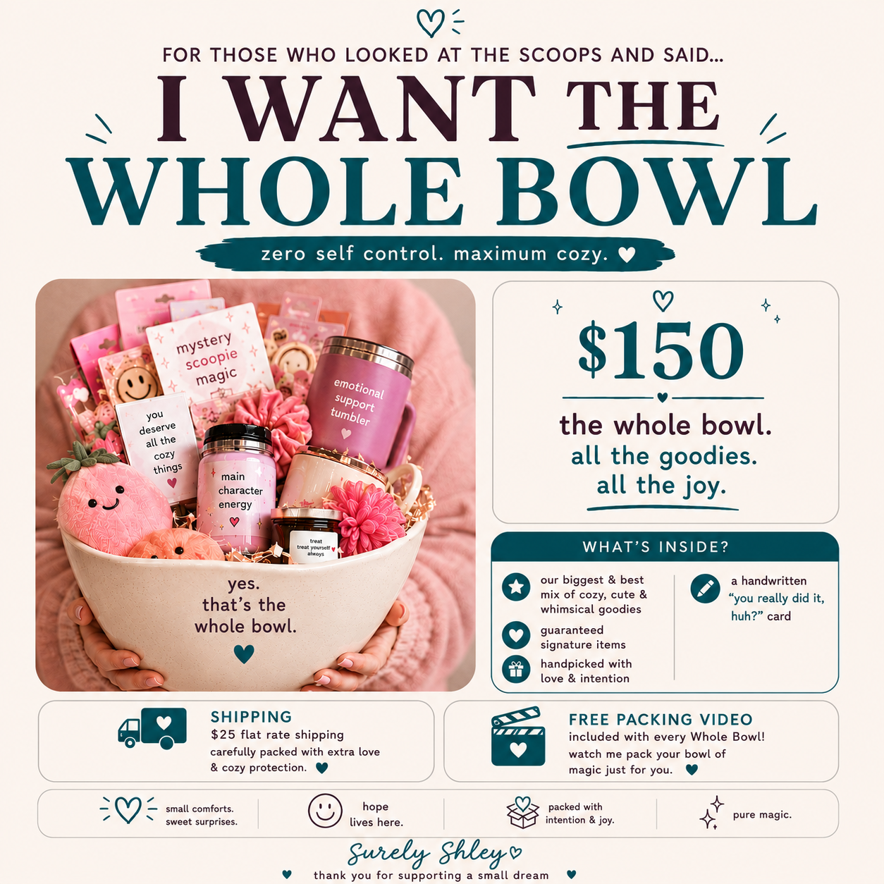 I WANT THE WHOLE BOWL! ALL THE SCOOPS!