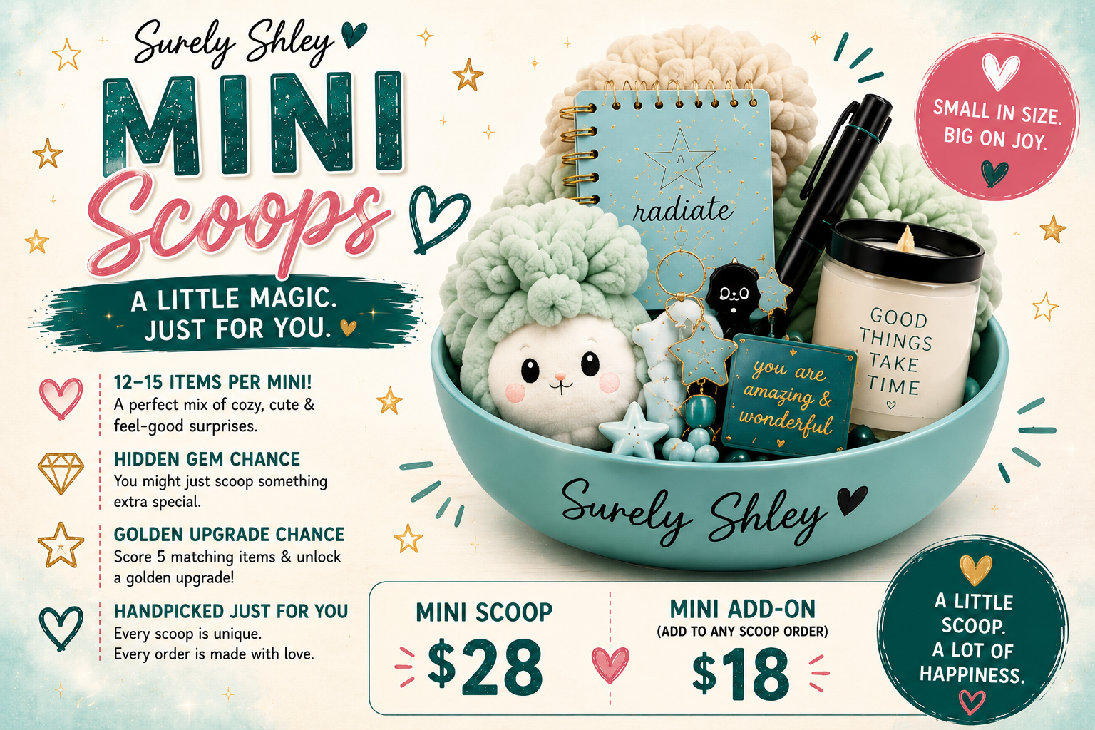 Shley’s Mini Scoops